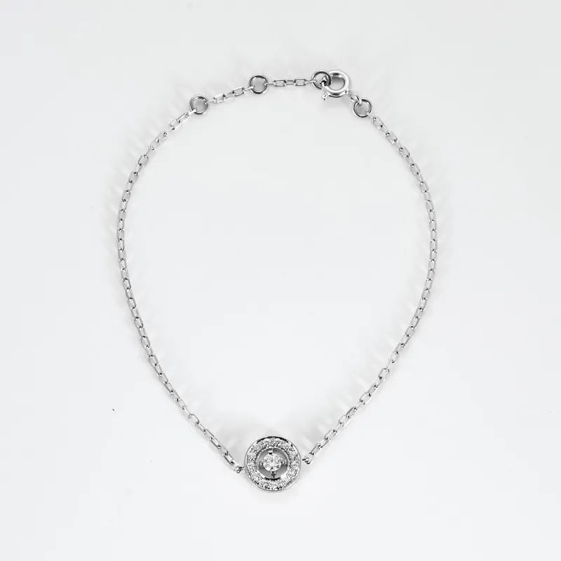 Boucheron - Ava- Bracelet en or gris et diamants sold by 58 Facettes