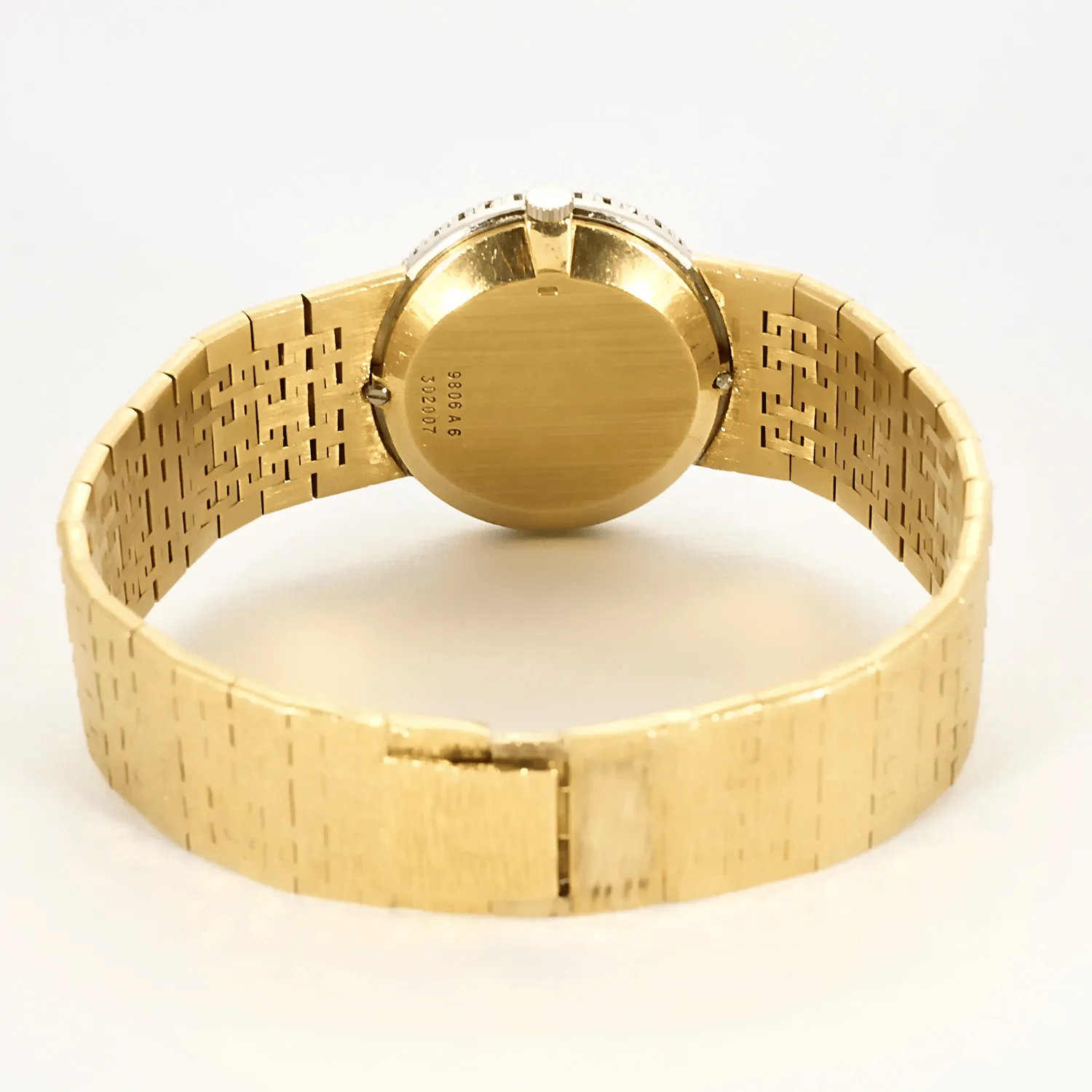 PIAGET - Montre en or jaune, lapis lazuli et diamants à mouvement mécanique à remontage manuel sold by 58 Facettes product image thumbnail 4