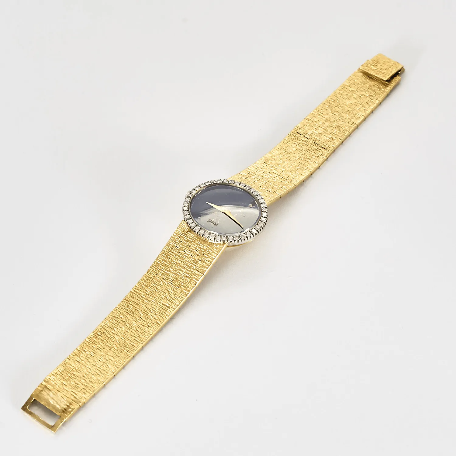 PIAGET - Montre en or jaune, lapis lazuli et diamants à mouvement mécanique à remontage manuel sold by 58 Facettes product image thumbnail 5