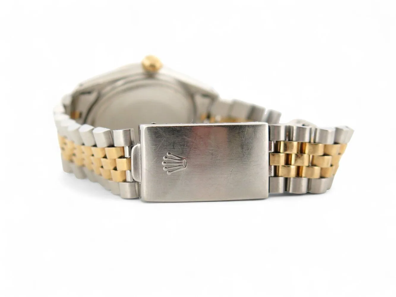 vintage montre ROLEX datejust 16013 36 mm or et acier jubile automatique sold by 58 Facettes product image thumbnail 4