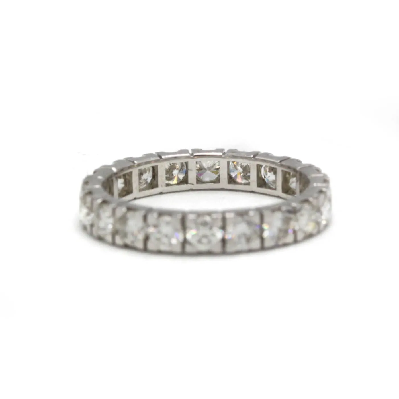 Alliance tour complet en or 18K et diamants 1,90 ct sold by 58 Facettes product image thumbnail 2