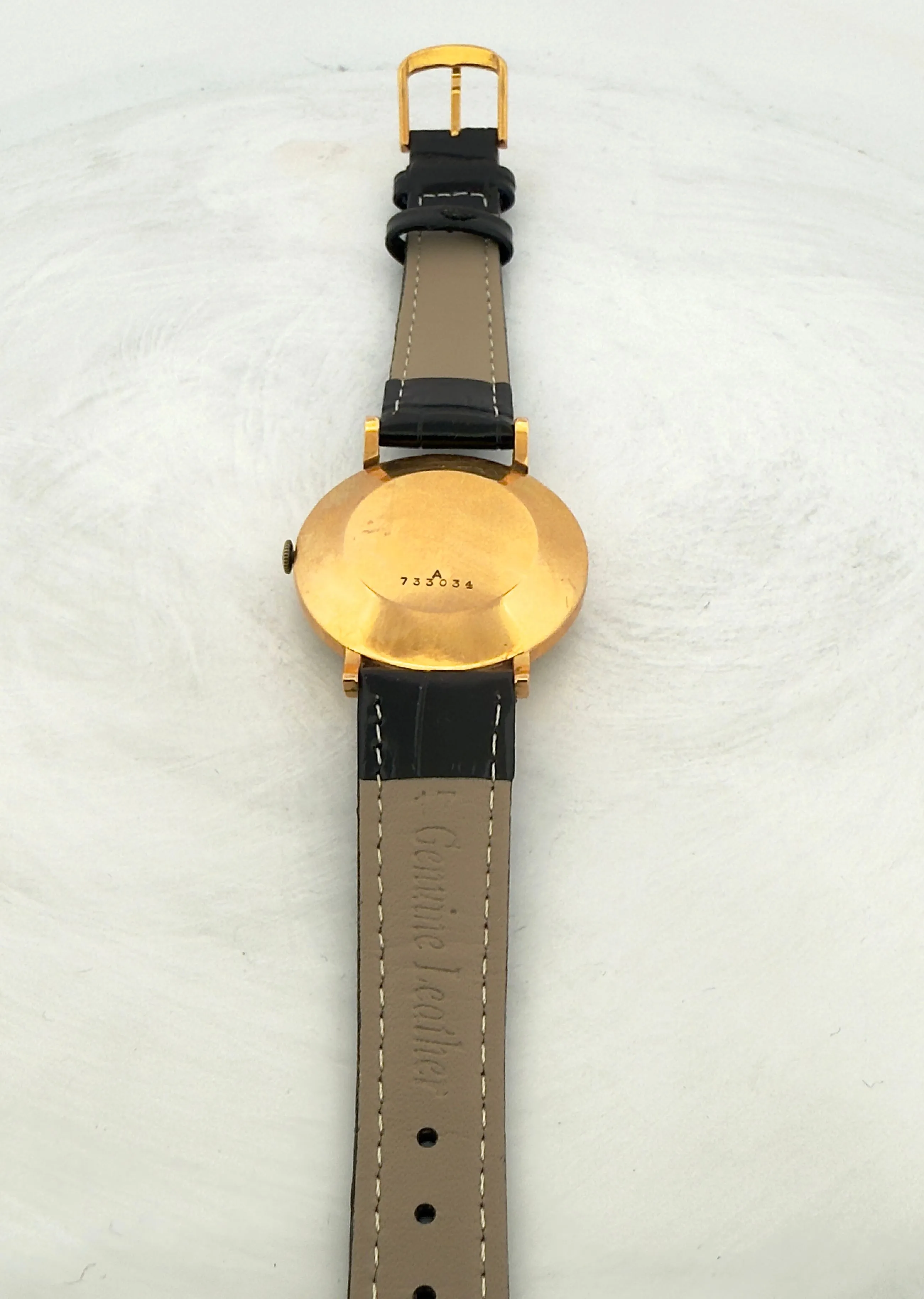 Montre vintage Jaeger Le Coultre en or 18 carats sold by 58 Facettes product image thumbnail 5