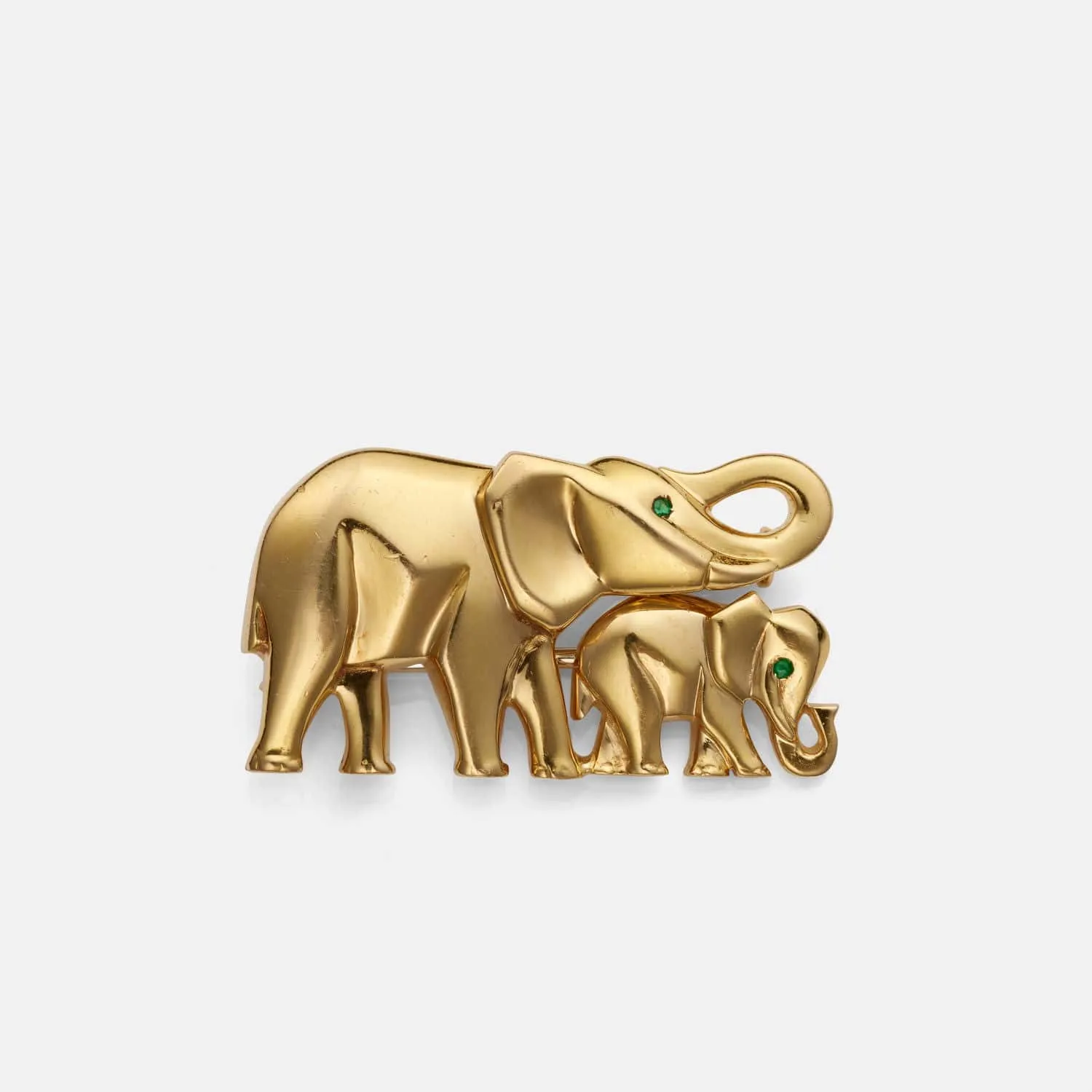 CARTIER - Broche éléphants sold by 58 Facettes product image thumbnail 4