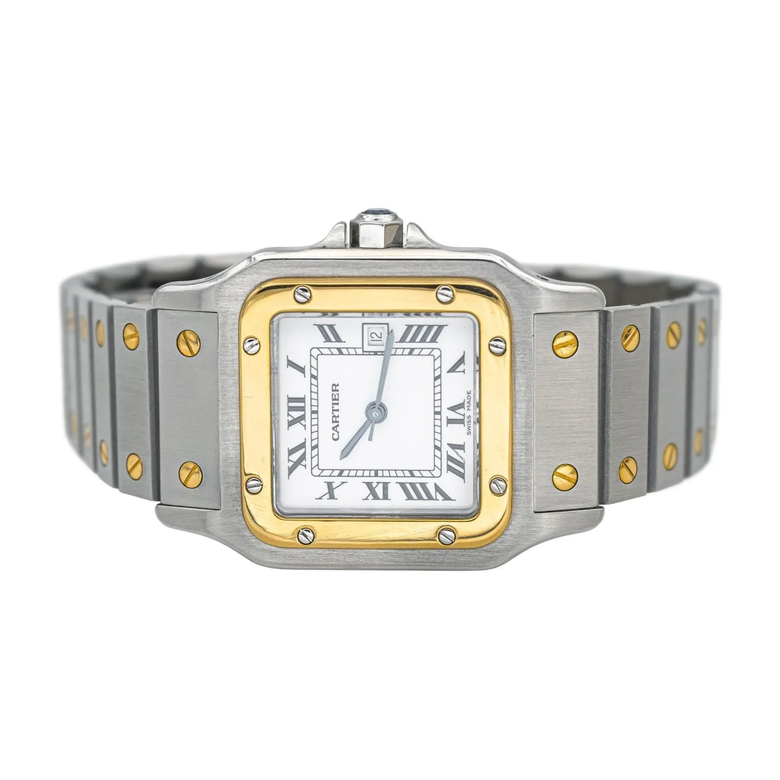 Cartier Montre Santos Acier, Or jaune sold by 58 Facettes product image thumbnail 3