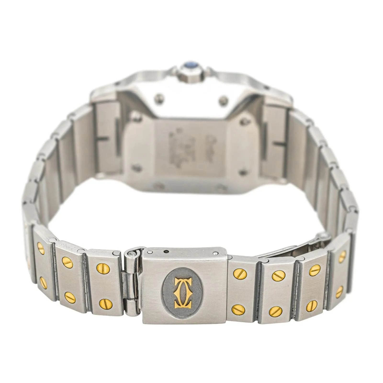Cartier Montre Santos Acier, Or jaune sold by 58 Facettes product image thumbnail 4