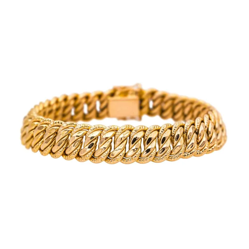 Bracelet Maille américaine Or rose sold by 58 Facettes