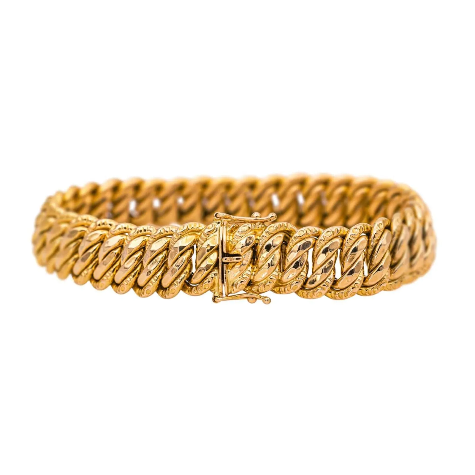 Bracelet Maille américaine Or rose sold by 58 Facettes product image thumbnail 5