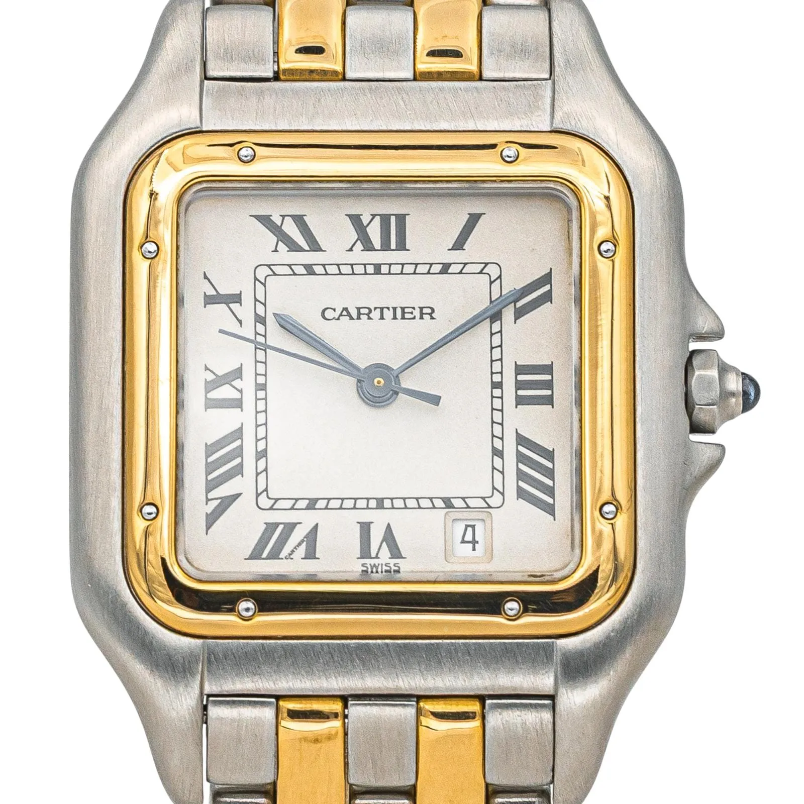 Cartier Panthère - Montre en acier et or jaune 18 carats sold by 58 Facettes product image thumbnail 5