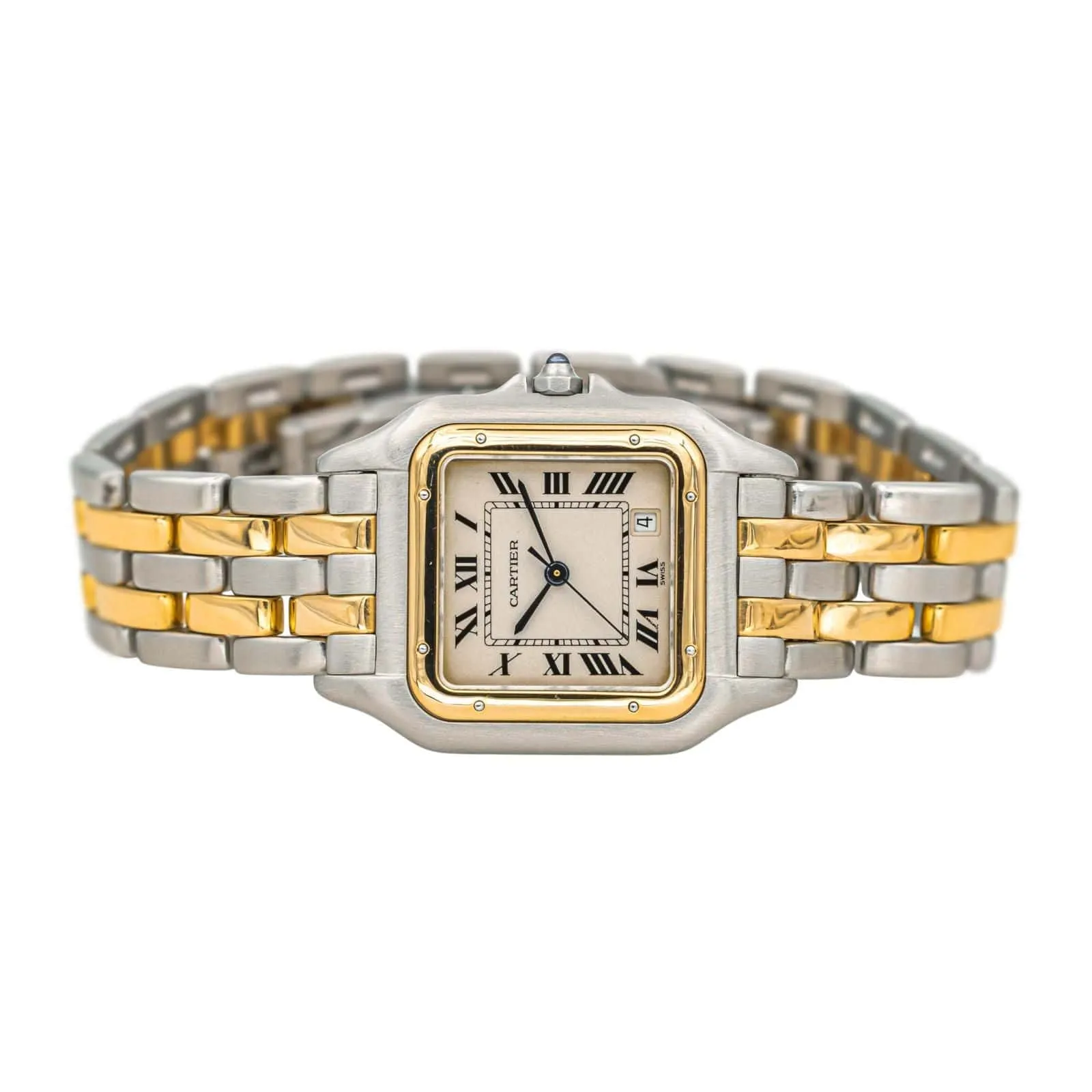 Cartier Panthère - Montre en acier et or jaune 18 carats sold by 58 Facettes product image thumbnail 3