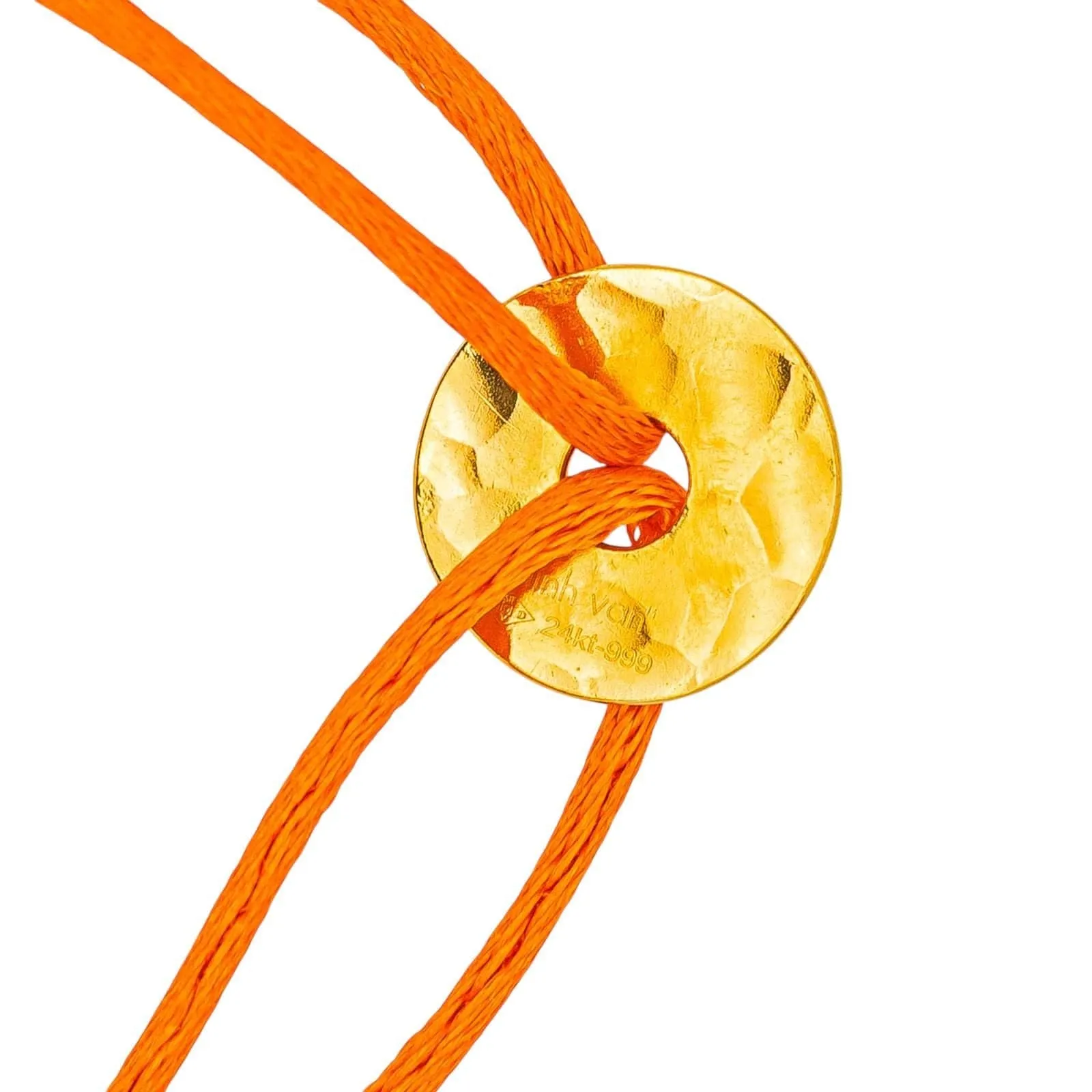 Dinh Van - Bracelet cordon Pi en or jaune sold by 58 Facettes product image thumbnail 4