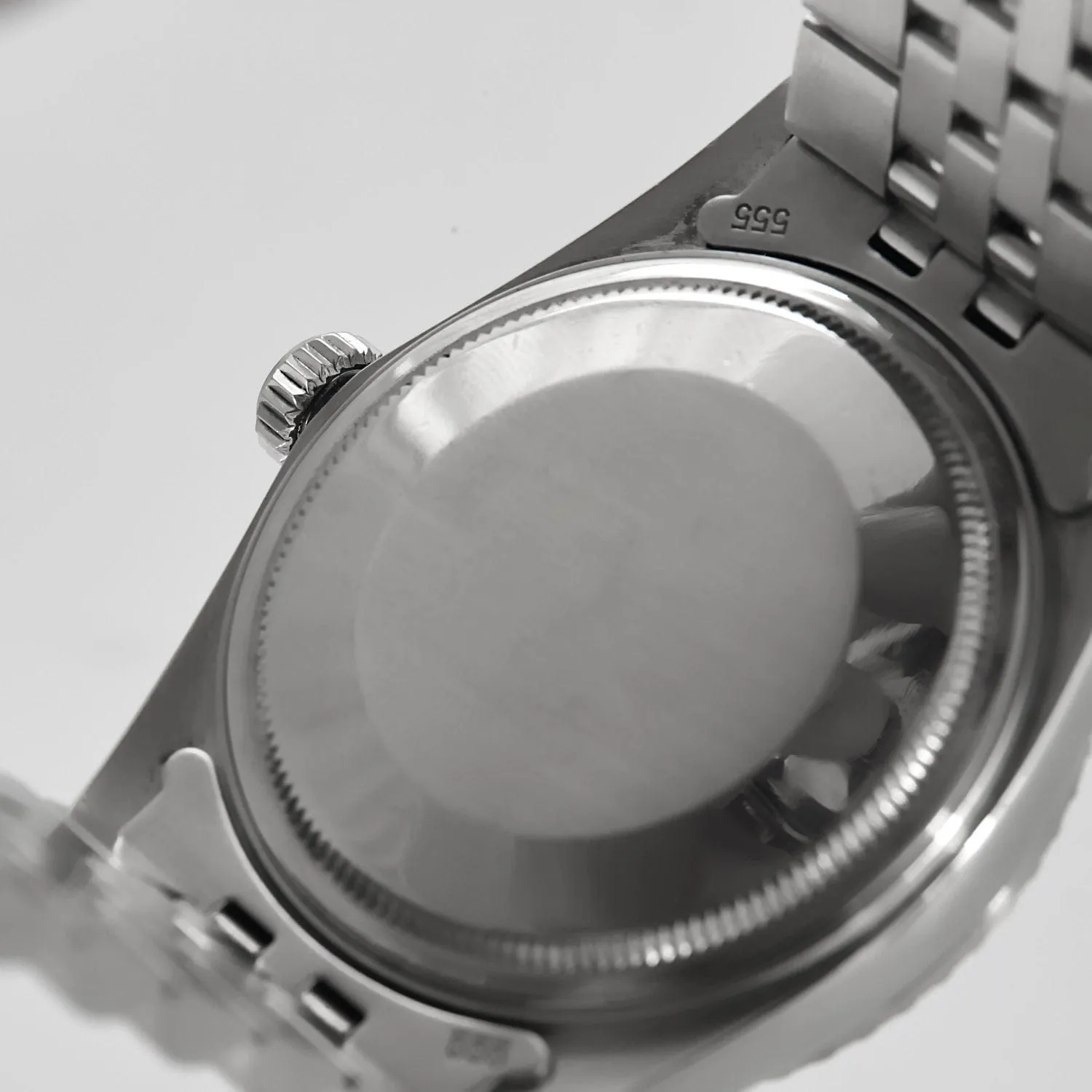 ROLEX - Montre Datejust en acier, bracelet jubilé sold by 58 Facettes product image thumbnail 5