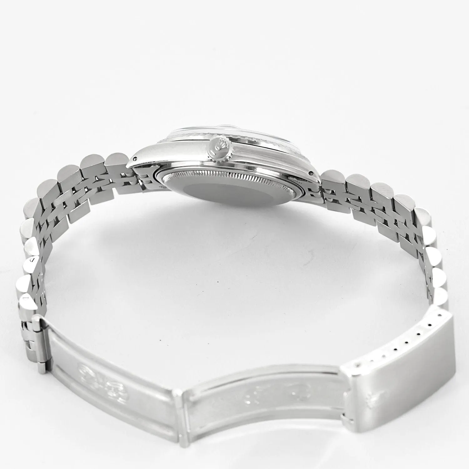 ROLEX - Montre Datejust en acier, bracelet jubilé sold by 58 Facettes product image thumbnail 3