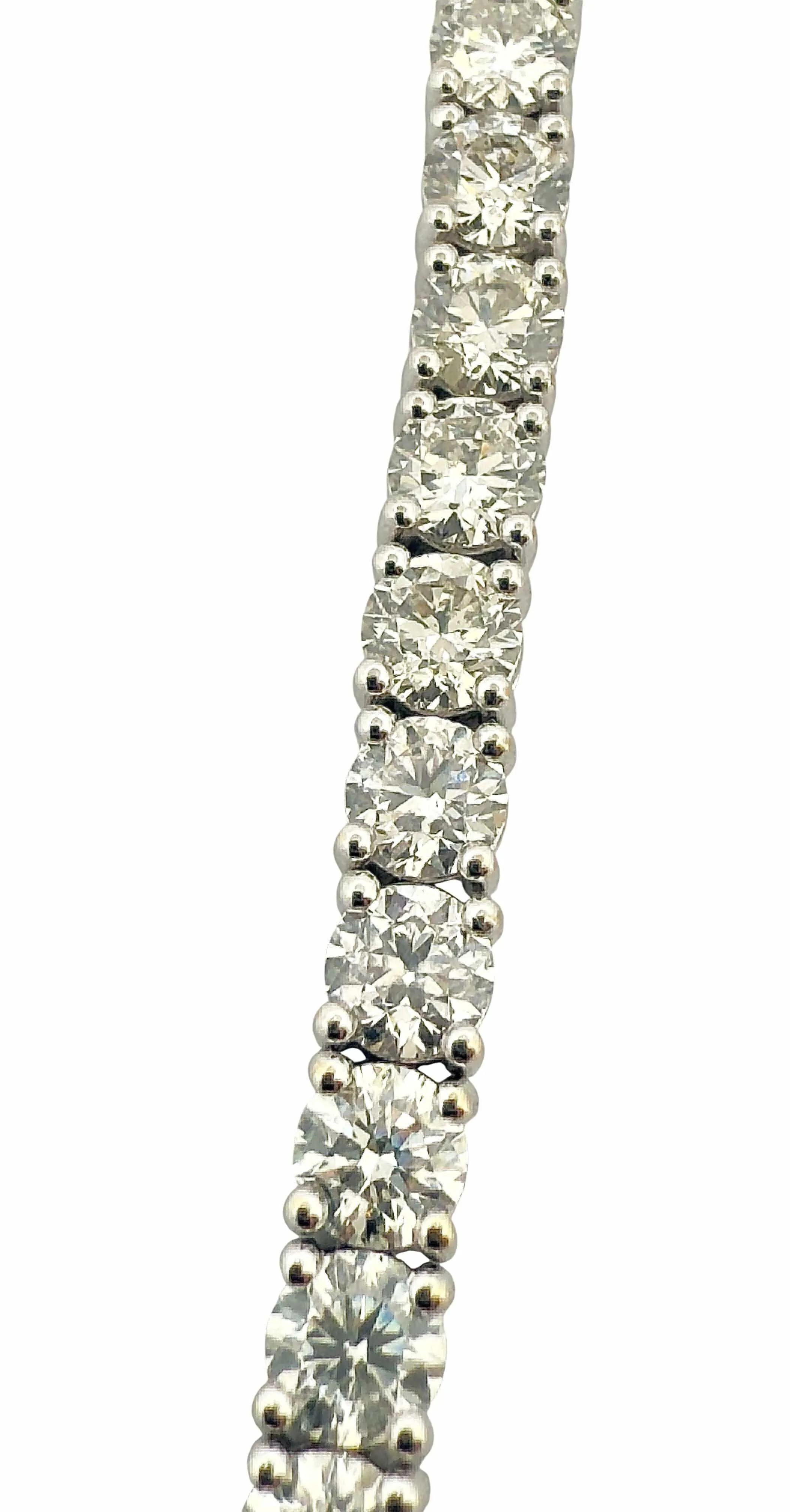 Rivière de diamants exceptionnelles , or blanc 18 carats sold by 58 Facettes product image thumbnail 4