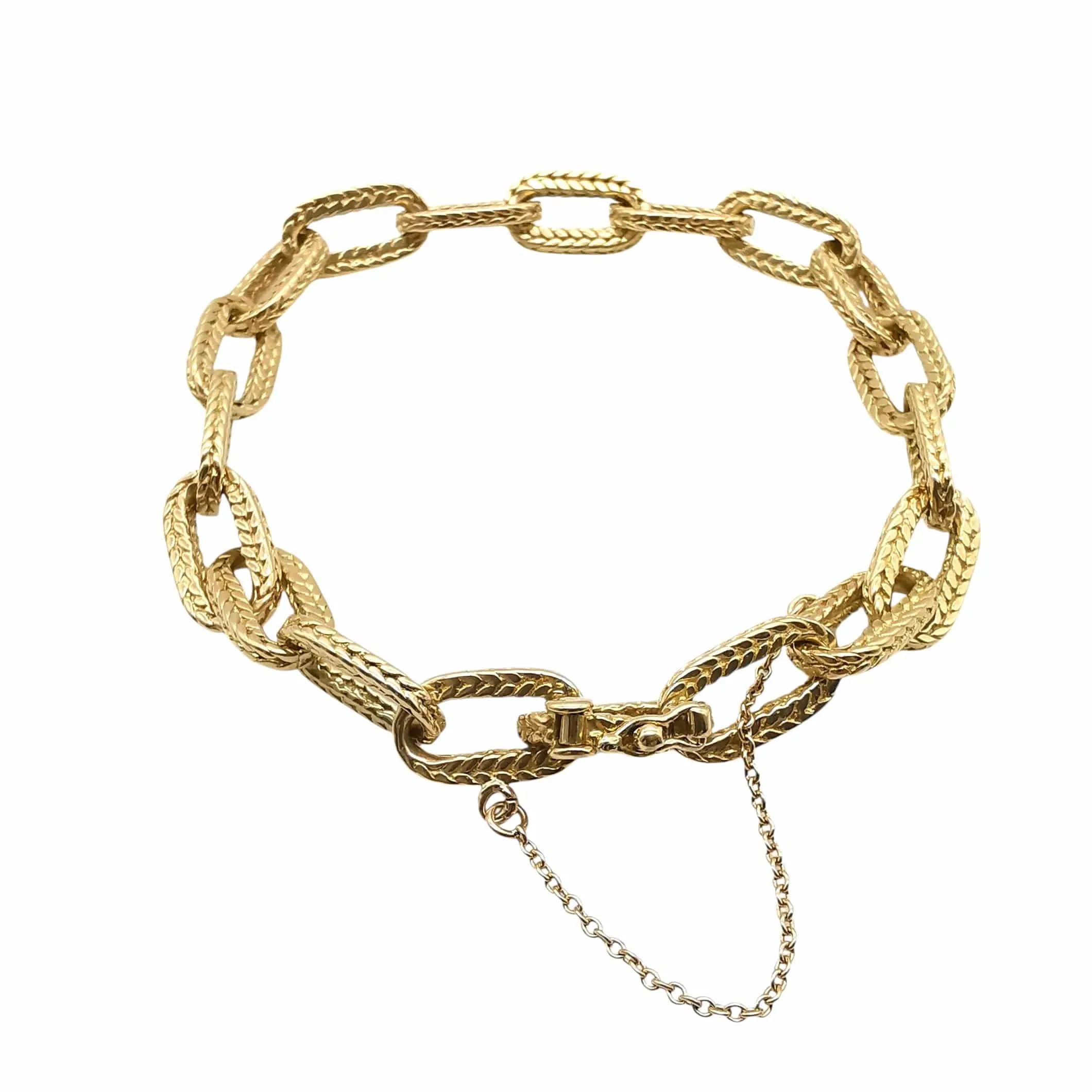 Bracelet en or jaune 18 carats sold by 58 Facettes product image thumbnail 4