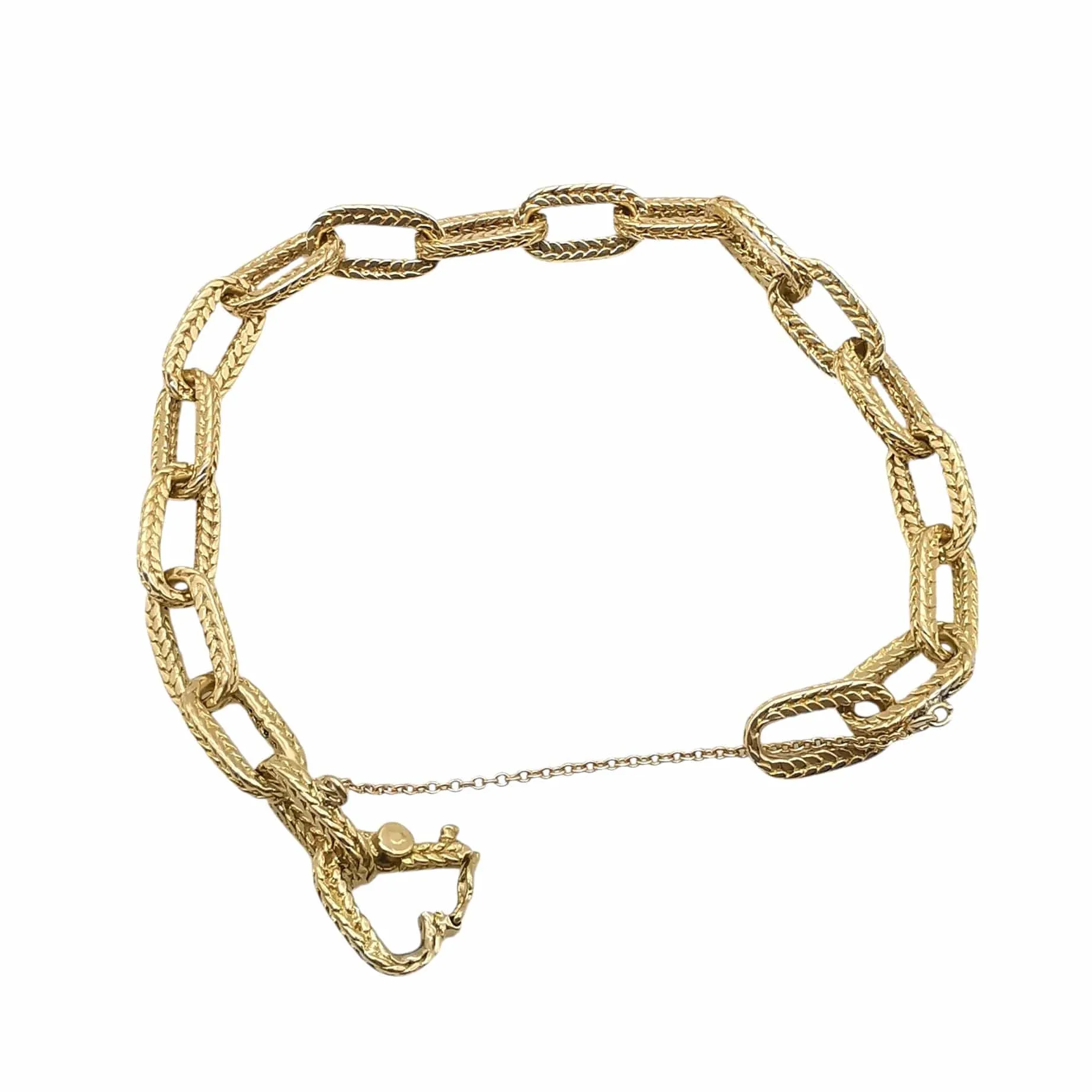 Bracelet en or jaune 18 carats sold by 58 Facettes product image thumbnail 3