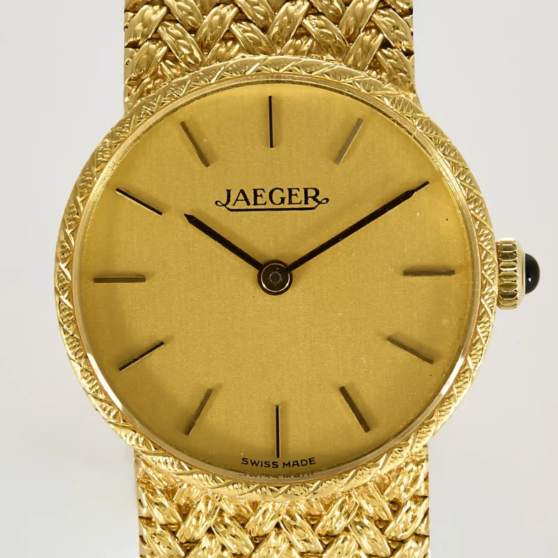 Jaeger - Montre bracelet en or jaune sold by 58 Facettes