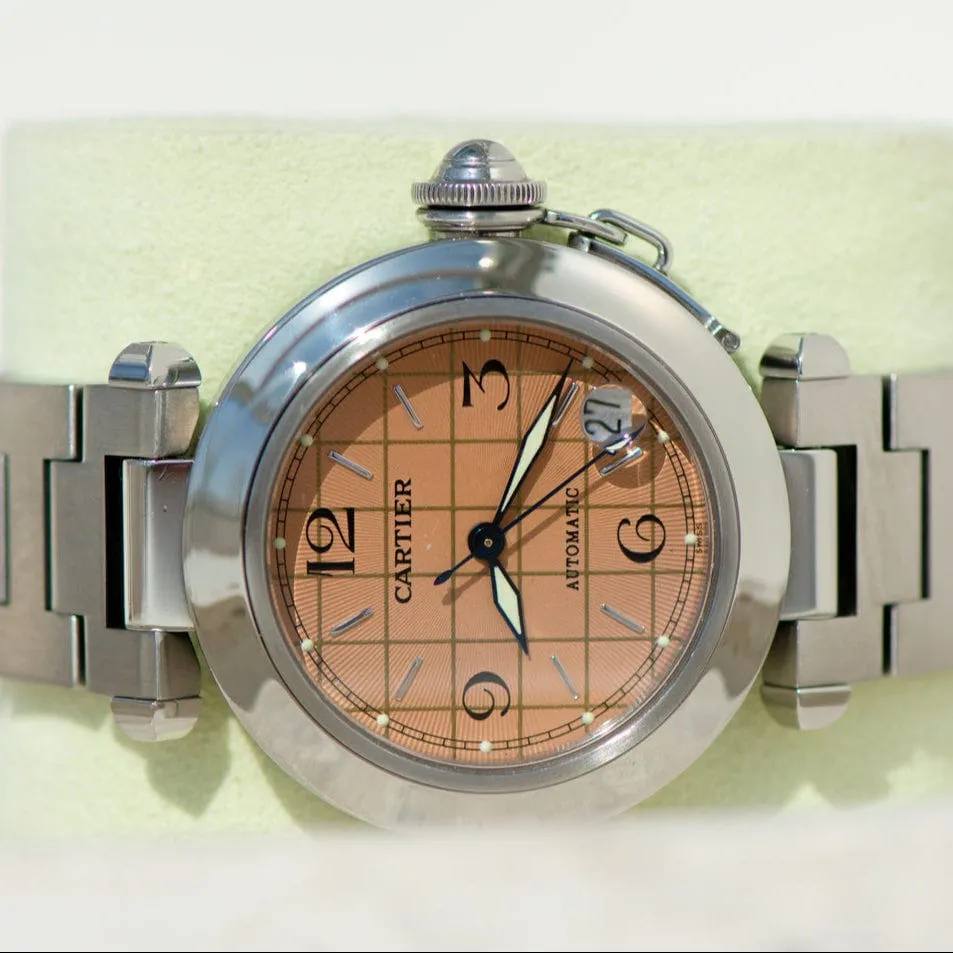 CARTIER - Montre Pasha Réf. 2324 – Acier, Calibre 049 sold by 58 Facettes product image thumbnail 3