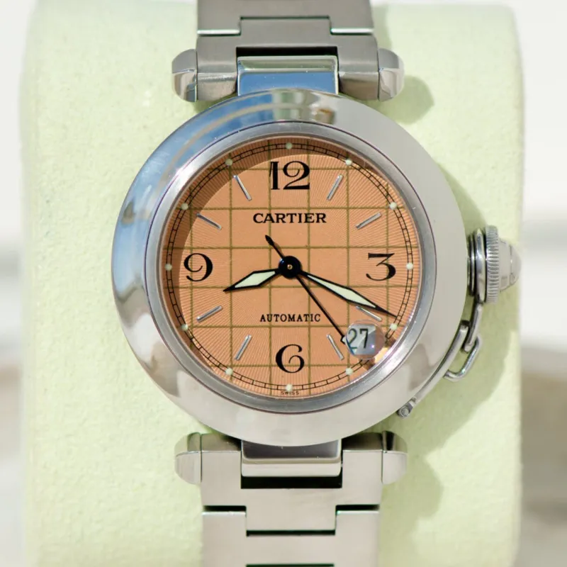 CARTIER - Montre Pasha Réf. 2324 – Acier, Calibre 049 sold by 58 Facettes