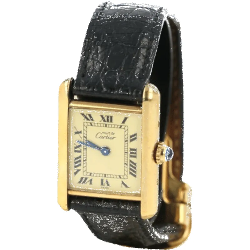 Cartier Montre Tank Vermeil Must De Cartier Vermeil sold by 58 Facettes
