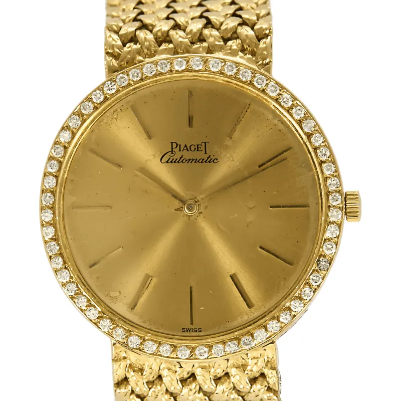 PIAGET - Montre en or jaune à boitier rond à mouvement automatique sold by 58 Facettes