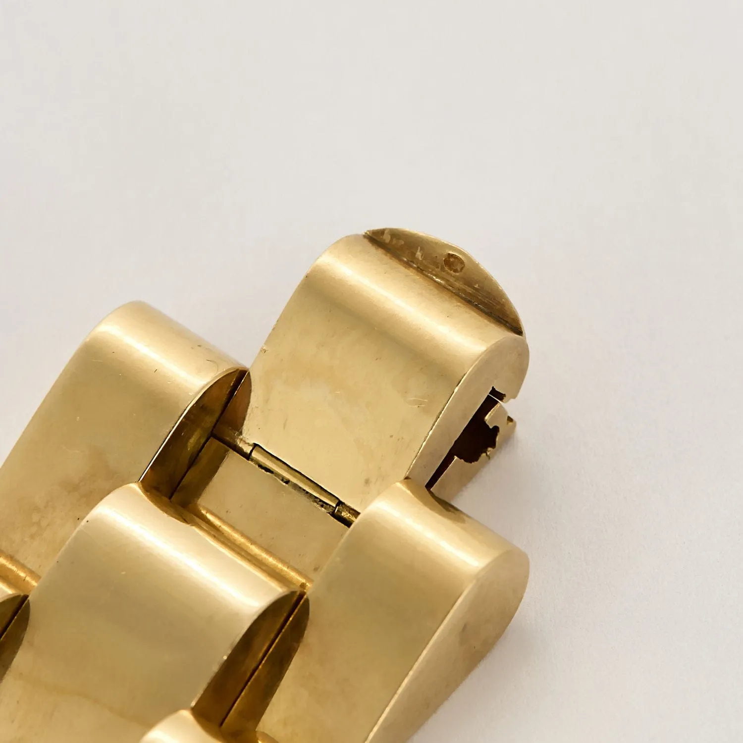 Bracelet Tank en or jaune sold by 58 Facettes product image thumbnail 5