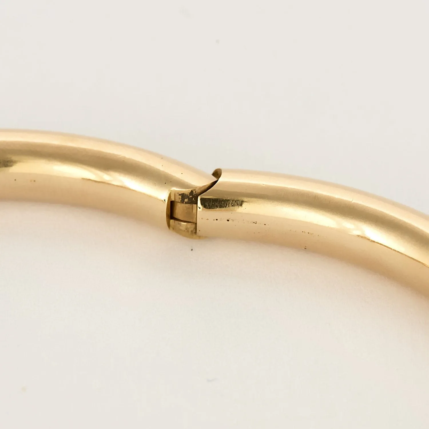 Bracelet jonc en or rose sold by 58 Facettes product image thumbnail 5