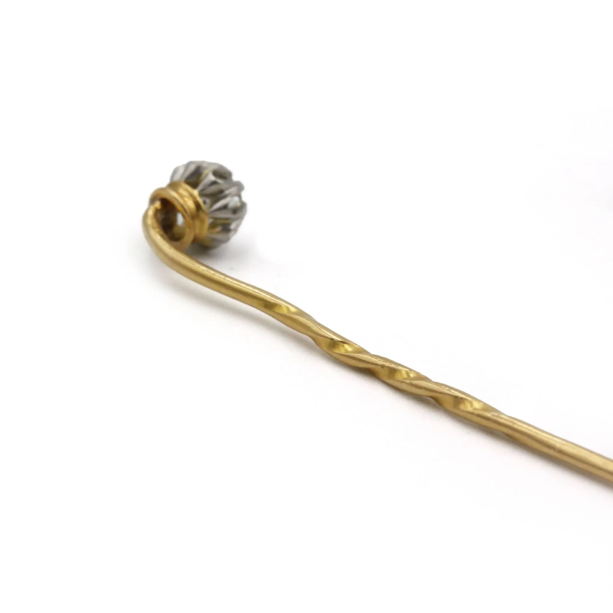 Epingle À Cravate - Or jaune & Diamant sold by 58 Facettes product image thumbnail 3