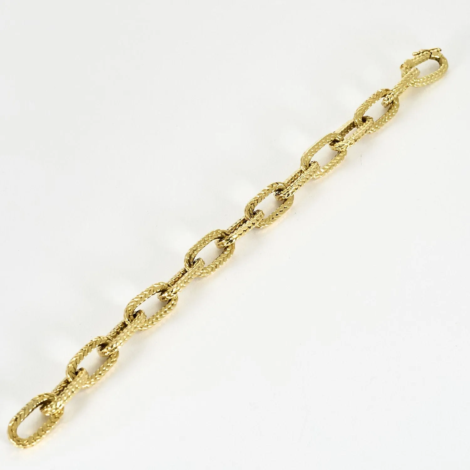 Bracelet chaîne d'ancre en or jaune sold by 58 Facettes product image thumbnail 4
