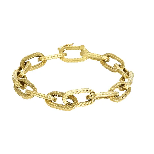 Bracelet chaîne d'ancre en or jaune sold by 58 Facettes