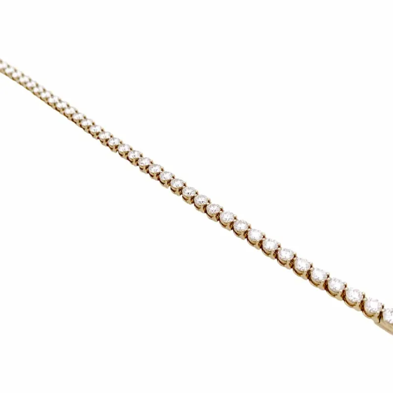 Bracelet ligne Cartier, or jaune et diamants. sold by 58 Facettes