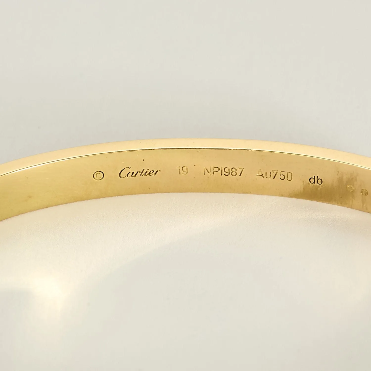 CARTIER - Love - Bracelet en or jaune sold by 58 Facettes product image thumbnail 3