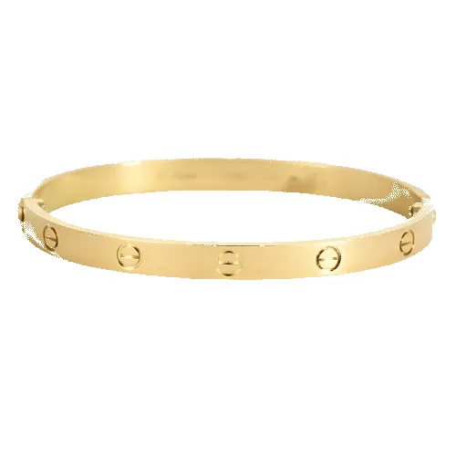 CARTIER - Love - Bracelet en or jaune sold by 58 Facettes
