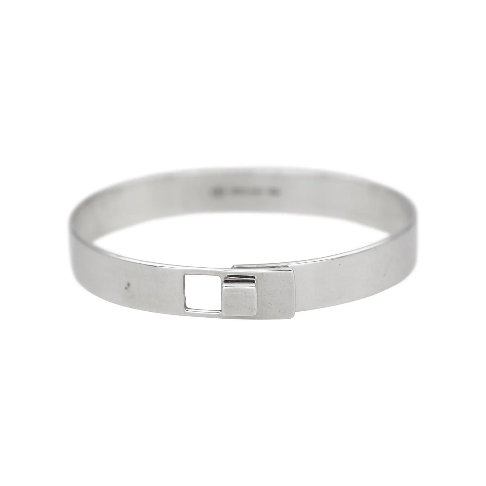Dinh Van Bracelet Jonc Serrure Argent sold by 58 Facettes