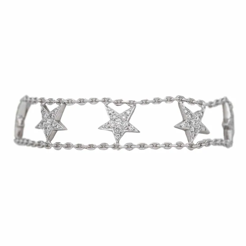 Bracelet Or blanc Diamant sold by 58 Facettes