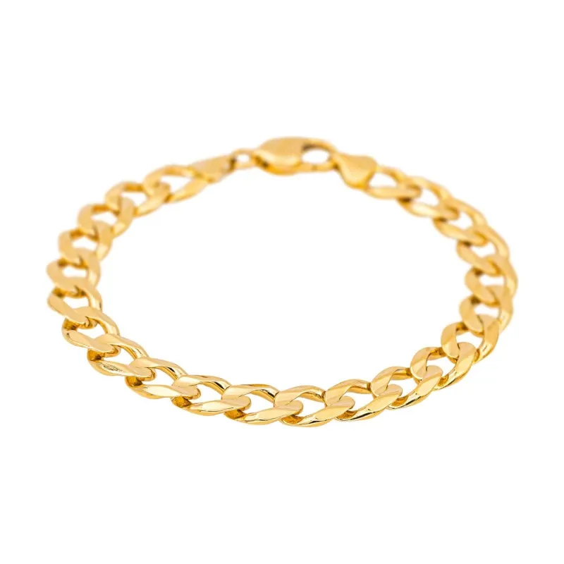 Bracelet Maille Gourmette Or jaune sold by 58 Facettes