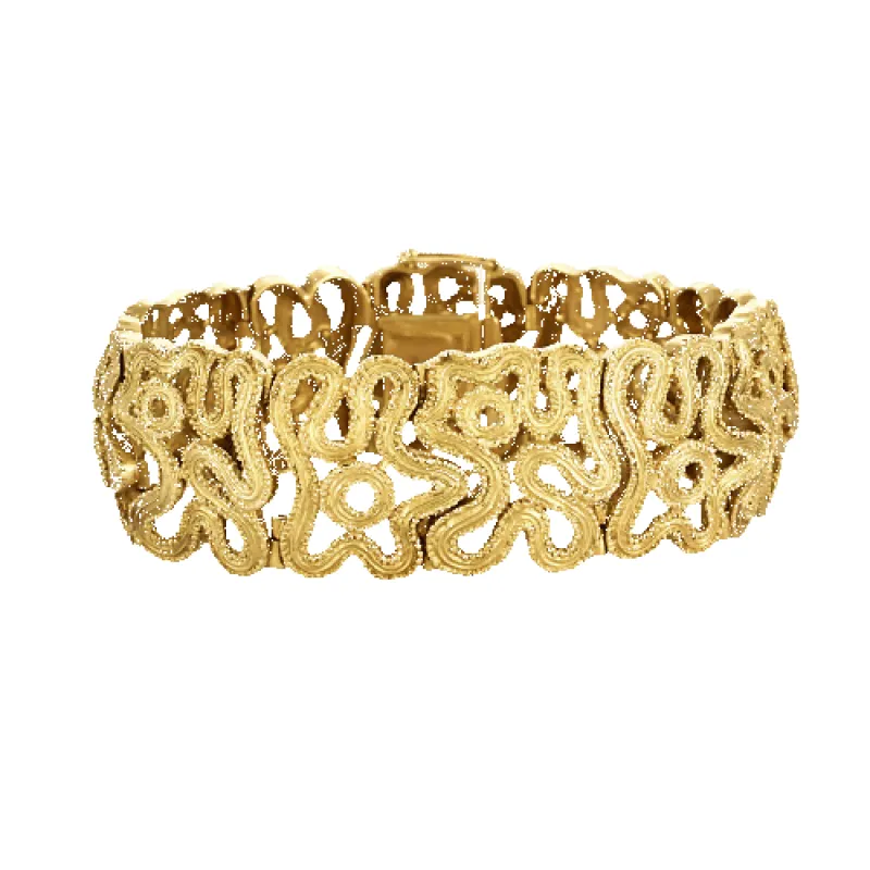 Bracelet en Or jaune 18k sold by 58 Facettes