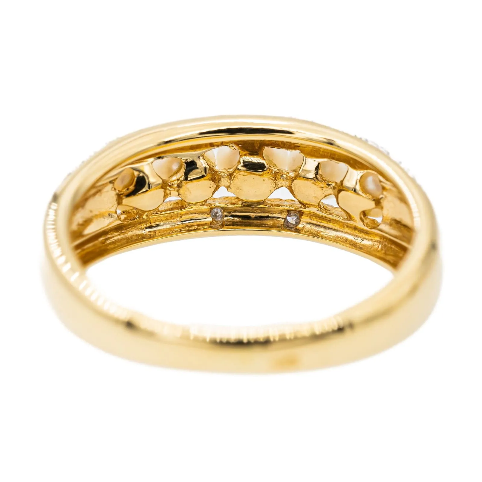 Bague Or jaune Perle sold by 58 Facettes product image thumbnail 5