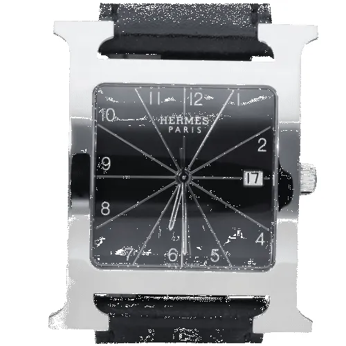 Hermès Heure H - Montre en acier 32 x 32 mm sold by 58 Facettes