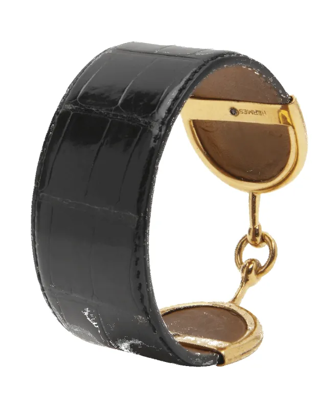 Bracelet Hermès cuivre plaqué or jaune sold by 58 Facettes