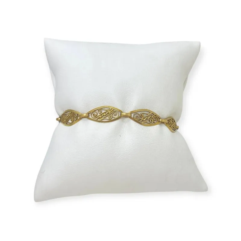 Bracelet filigrané en or jaune 750 (18k) sold by 58 Facettes