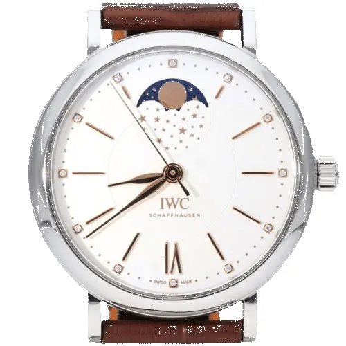 IWC Portofino - Montre automatique 37 mm en acier sold by 58 Facettes
