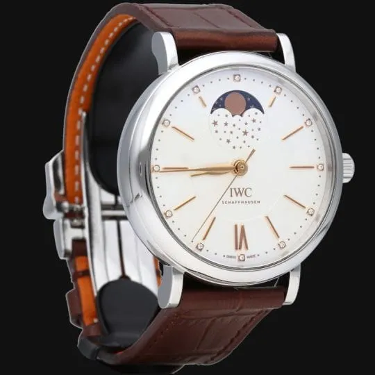 IWC Portofino - Montre automatique 37 mm en acier sold by 58 Facettes product image thumbnail 5