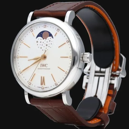IWC Portofino - Montre automatique 37 mm en acier sold by 58 Facettes product image thumbnail 2