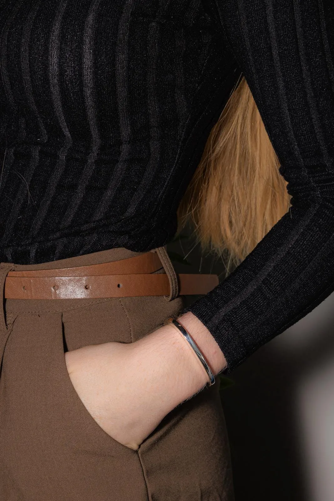 Dinh Van Bracelet Jonc Square Maillon Argent sold by 58 Facettes product image thumbnail 2