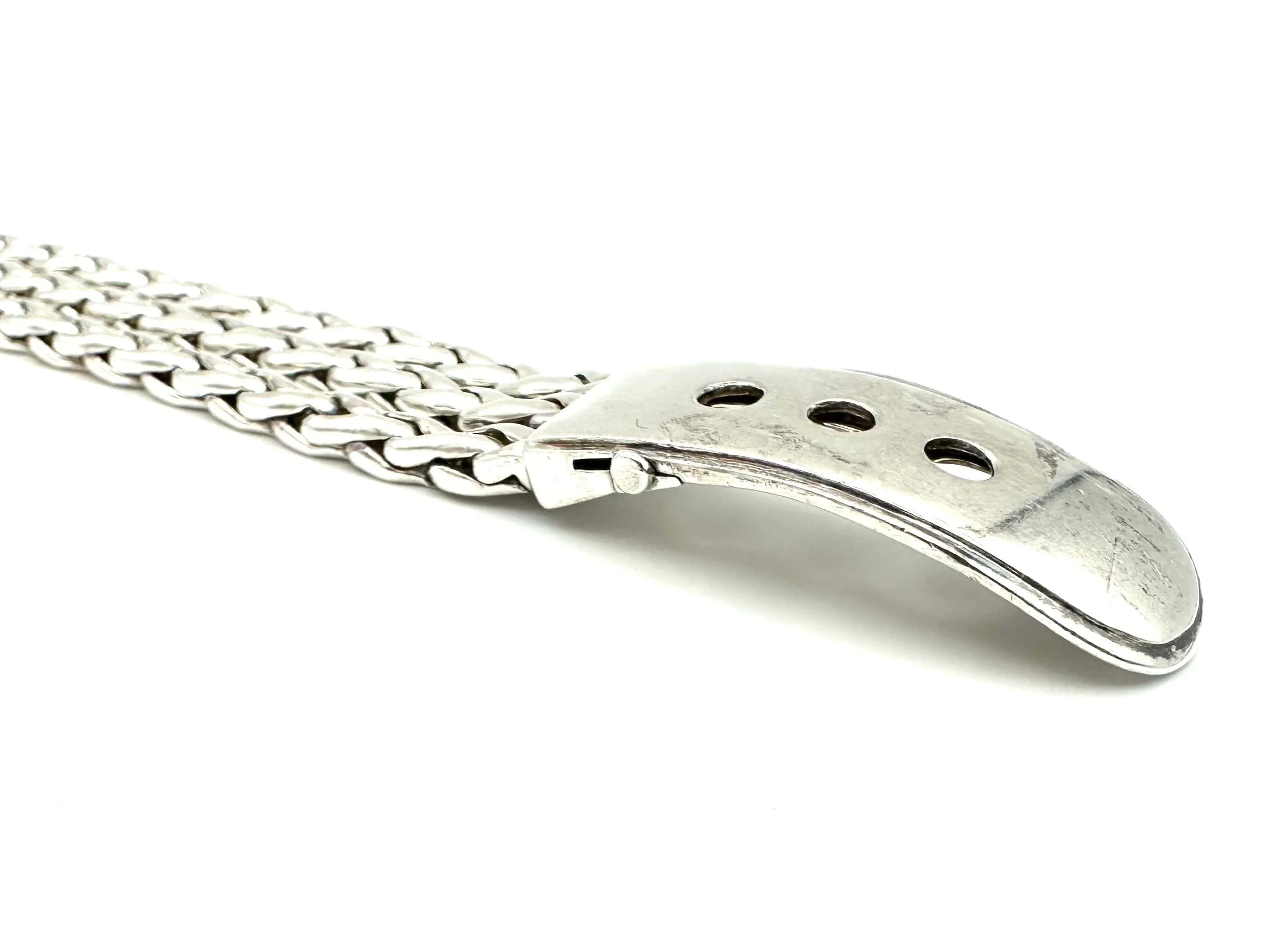 HERMES. Collection "Diane", bracelet vintage en argent sold by 58 Facettes product image thumbnail 3