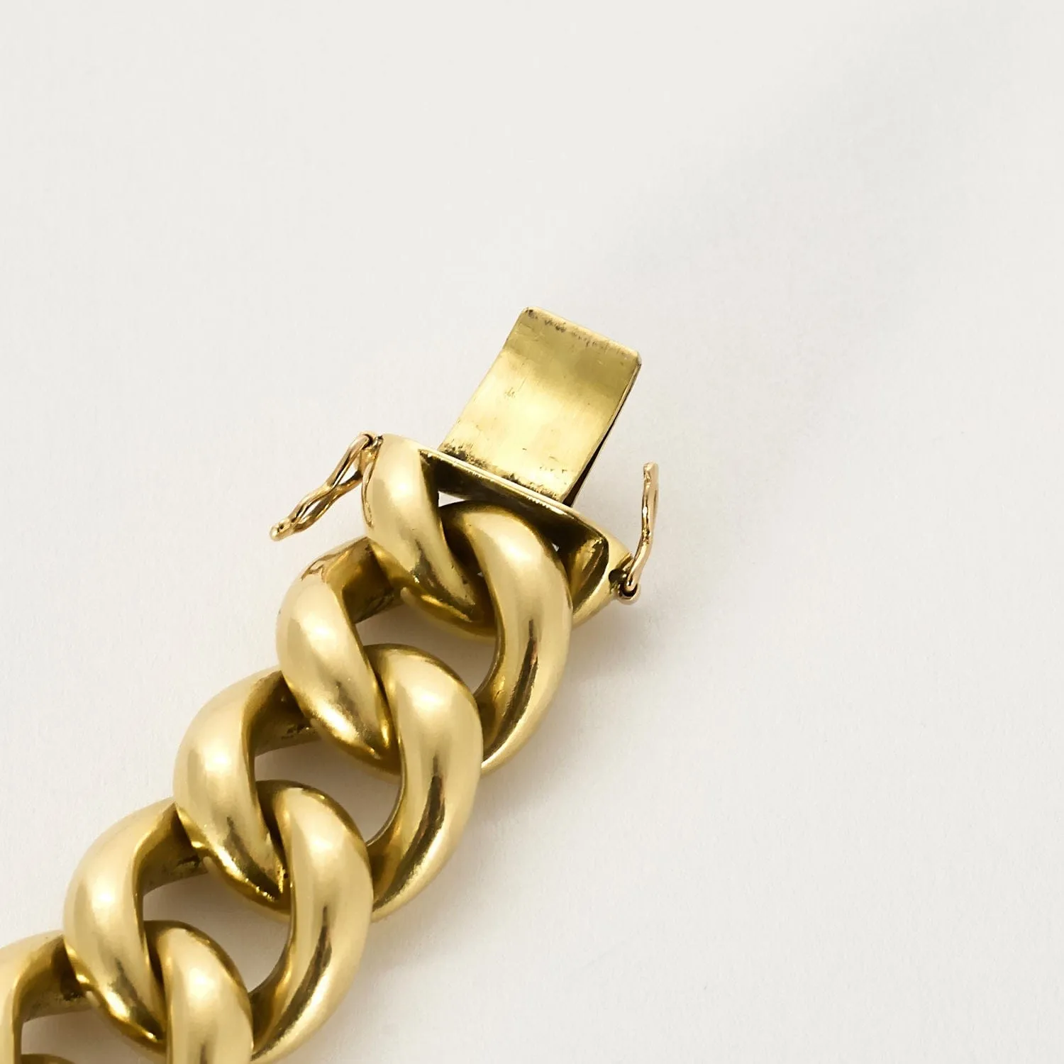 Bracelet en or jaune à maille gourmette sold by 58 Facettes product image thumbnail 5