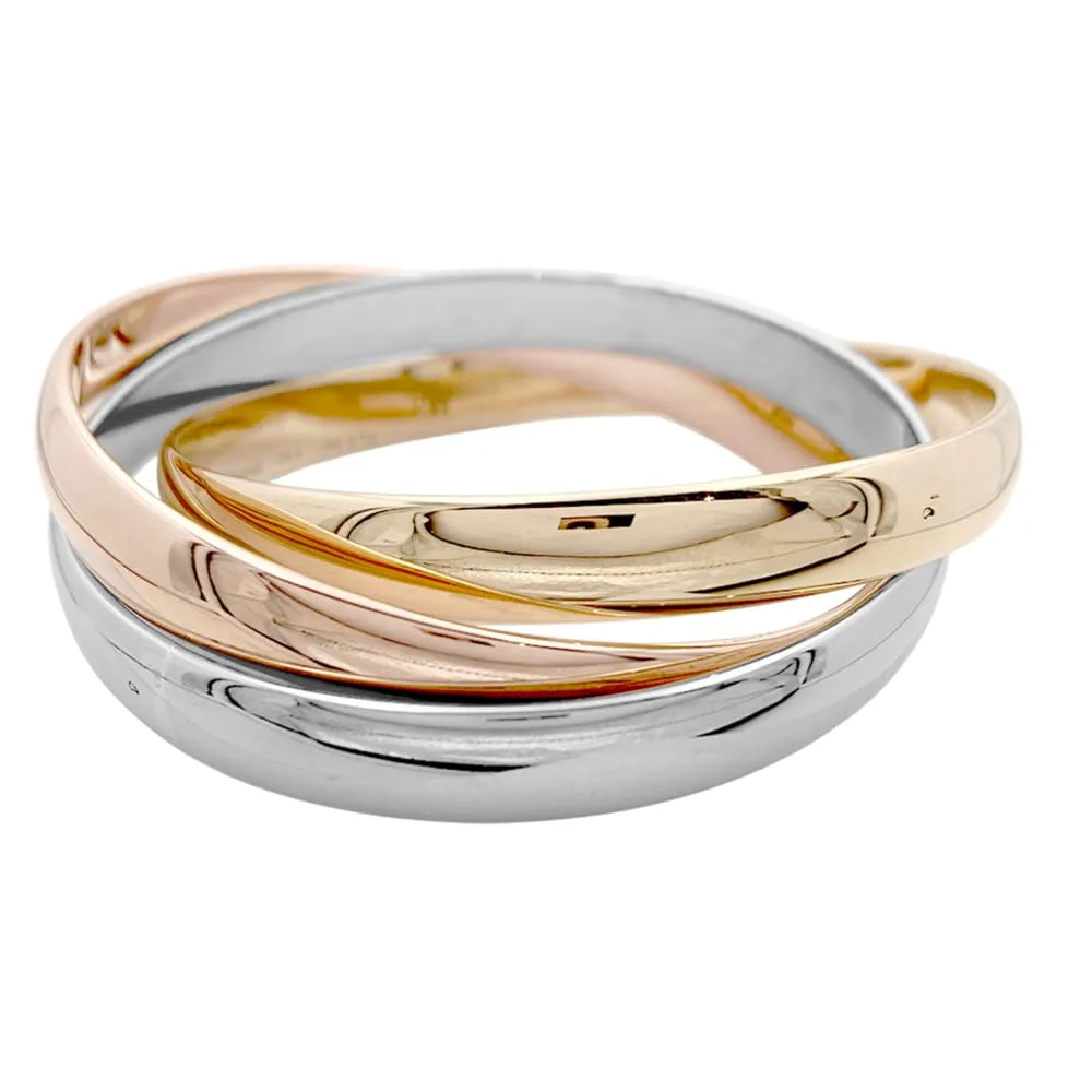 Cartier Trinity - Bracelet en trois ors 750 sold by 58 Facettes product image thumbnail 3