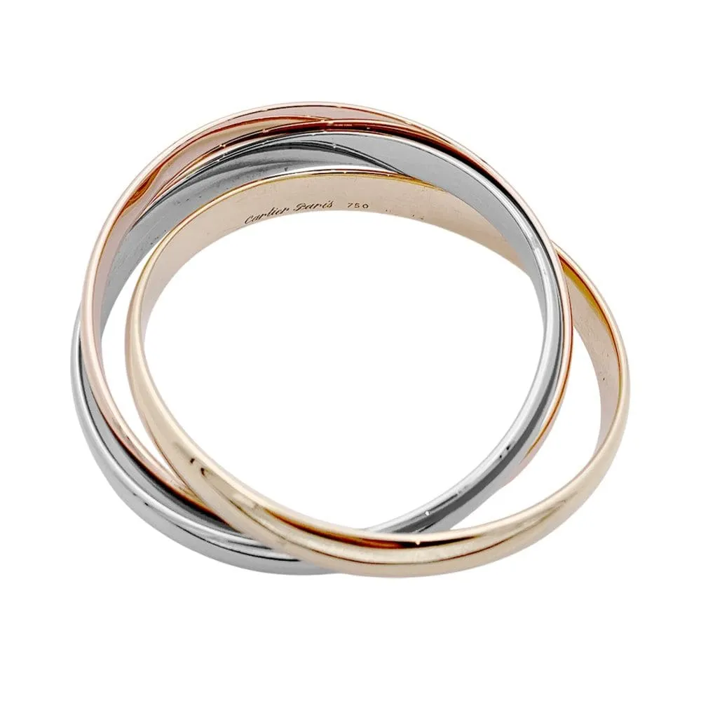 Cartier Trinity - Bracelet en trois ors 750 sold by 58 Facettes product image thumbnail 4