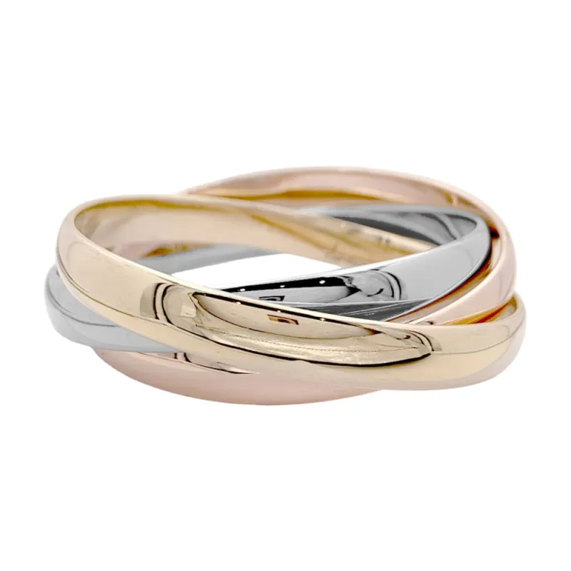 Cartier Trinity - Bracelet en trois ors 750 sold by 58 Facettes