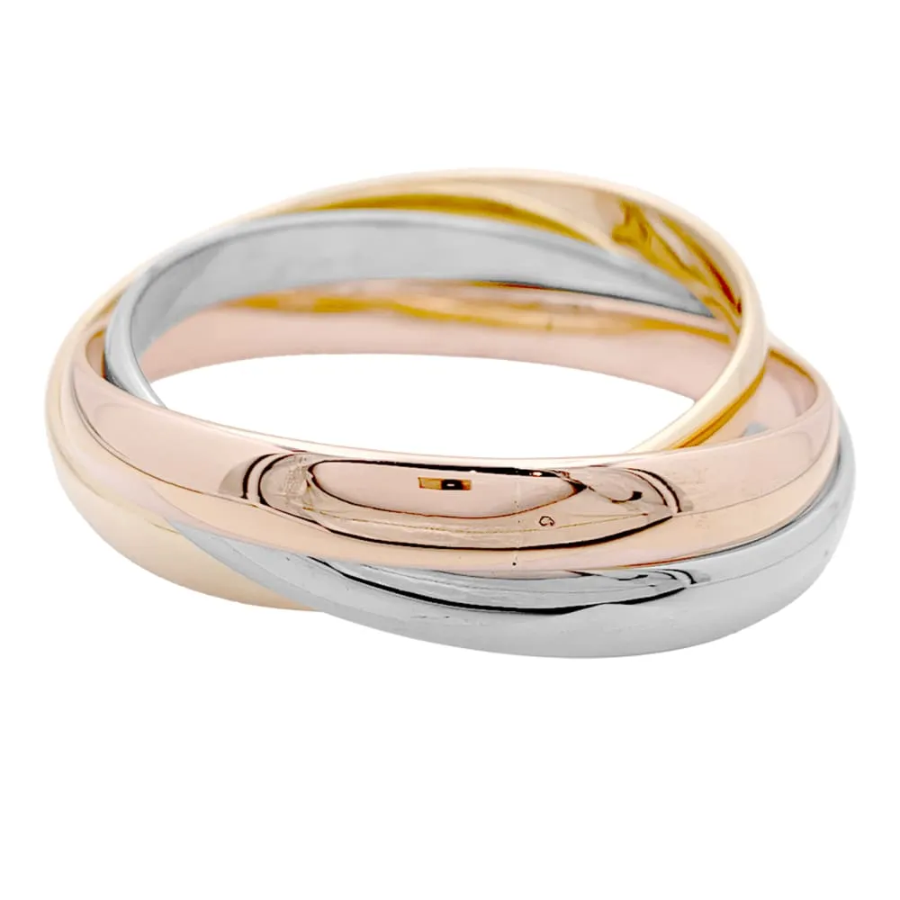 Cartier Trinity - Bracelet en trois ors 750 sold by 58 Facettes product image thumbnail 5